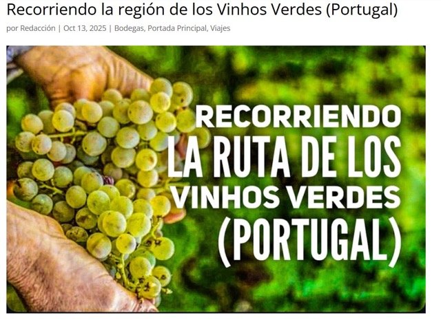 A Rota dos Vinhos Verdes na GastroPlanet